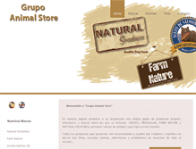 Tablet Screenshot of animalstore.es